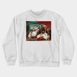 Victoria's family in 1846 - Franz Xaver Winterhalter. Crewneck Sweatshirt